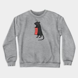 proud gerbil dad Crewneck Sweatshirt